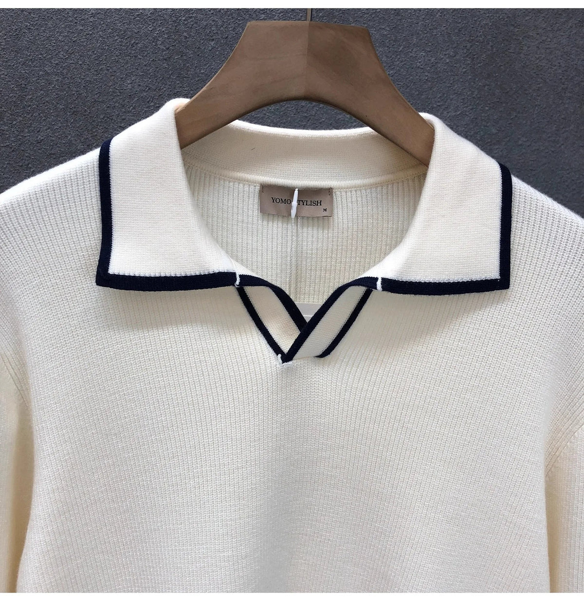 DERRIK Vertical Rib Knit Shirt