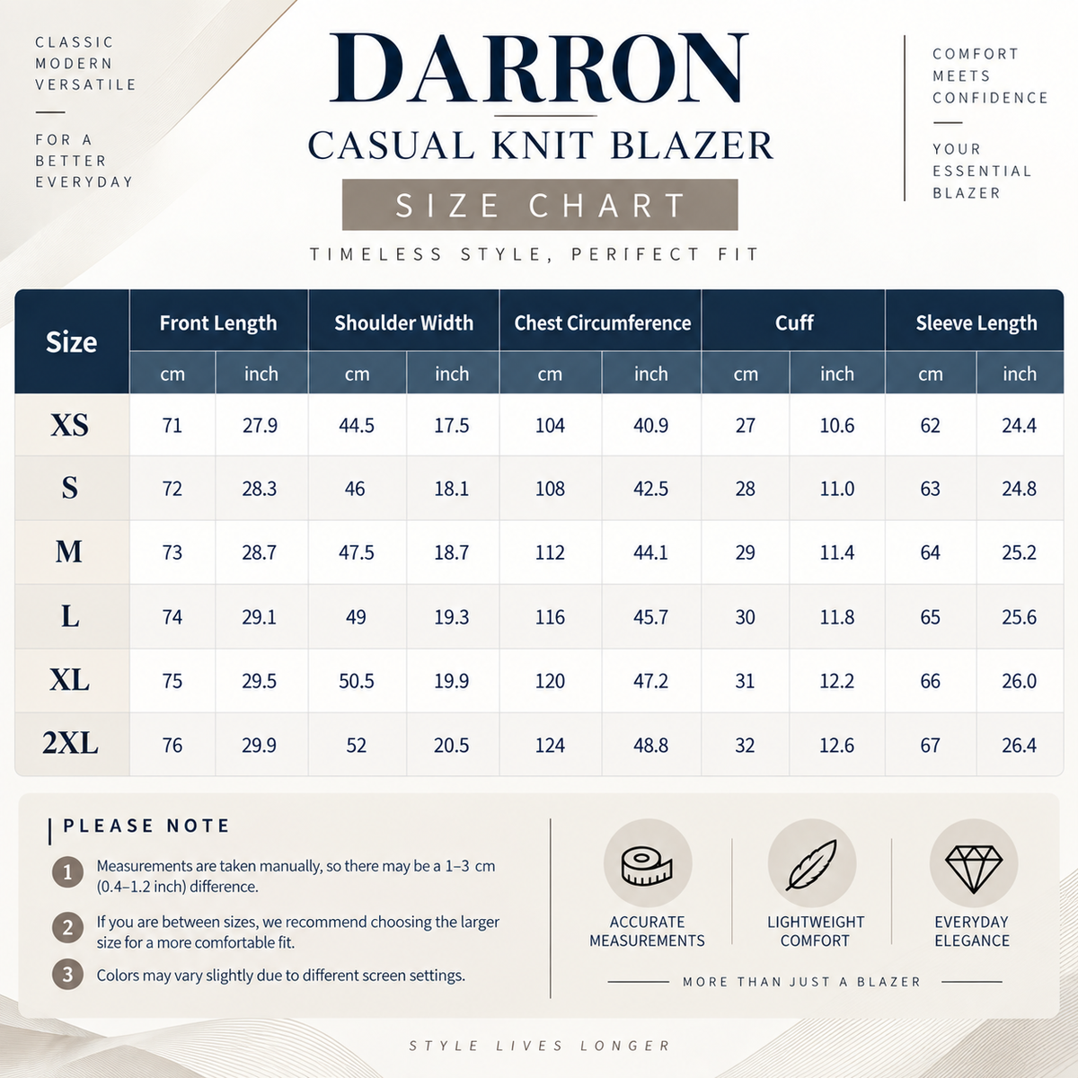 DARRON Casual Knit Blazer