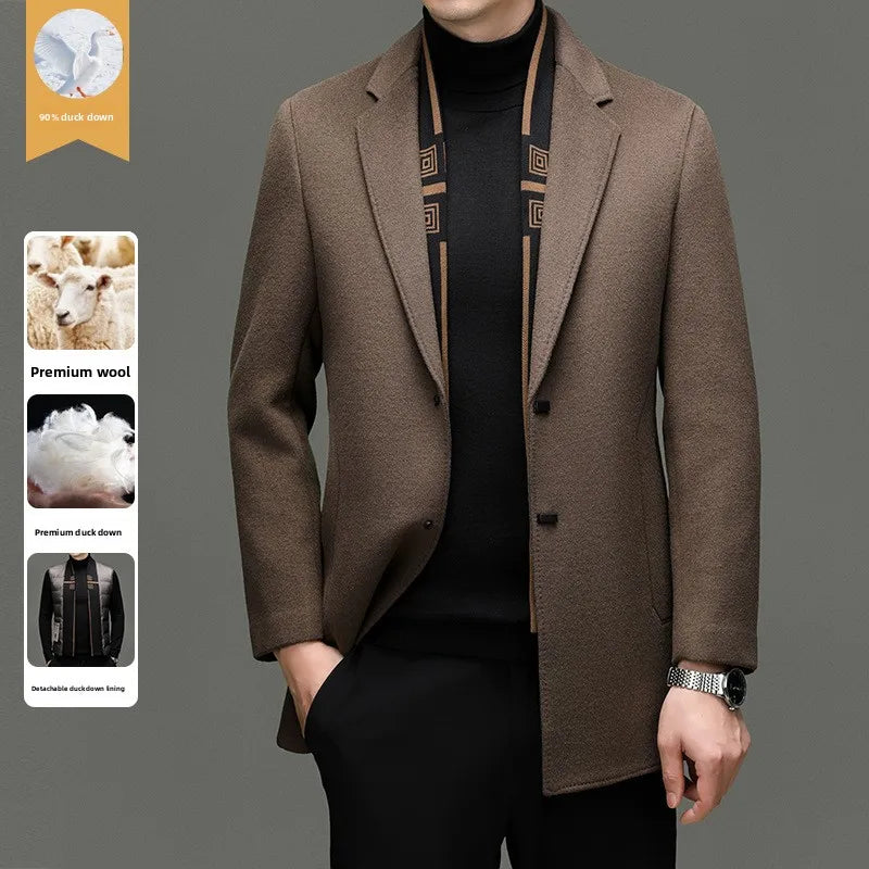 Versailles Luxe Wool Double-layer Overcoat