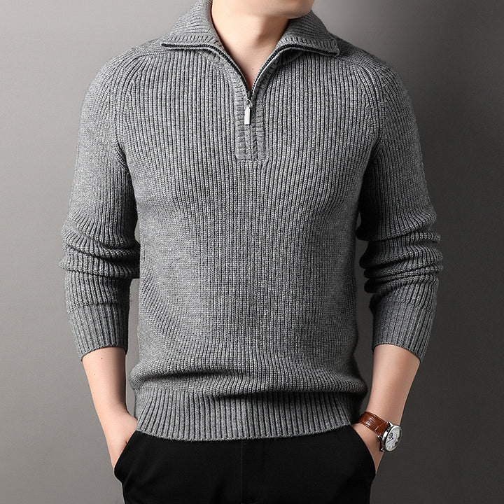 Arden Executive Quarter Zip Sweater