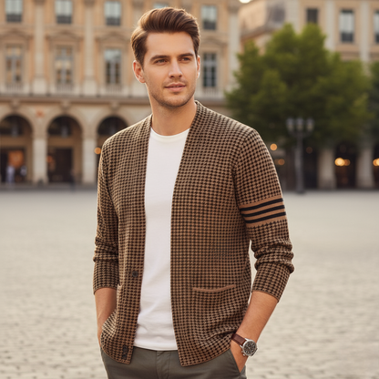 Ammos Knitted Cardigan Jacket