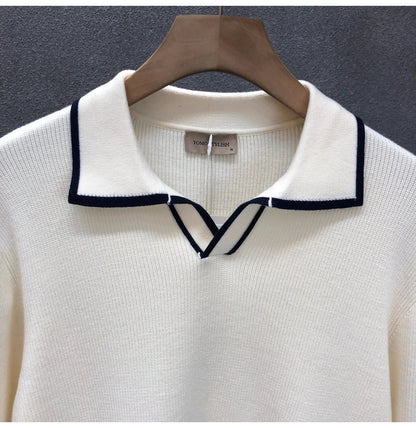 DERRIK Vertical Rib Knit Shirt