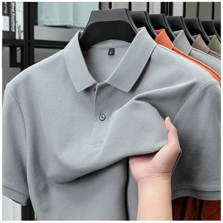 TESSO Breathable Cotton Polo