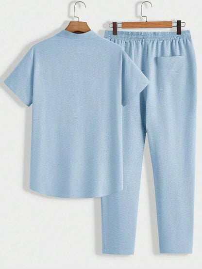 KOS Premium Melange Knit Summer Set