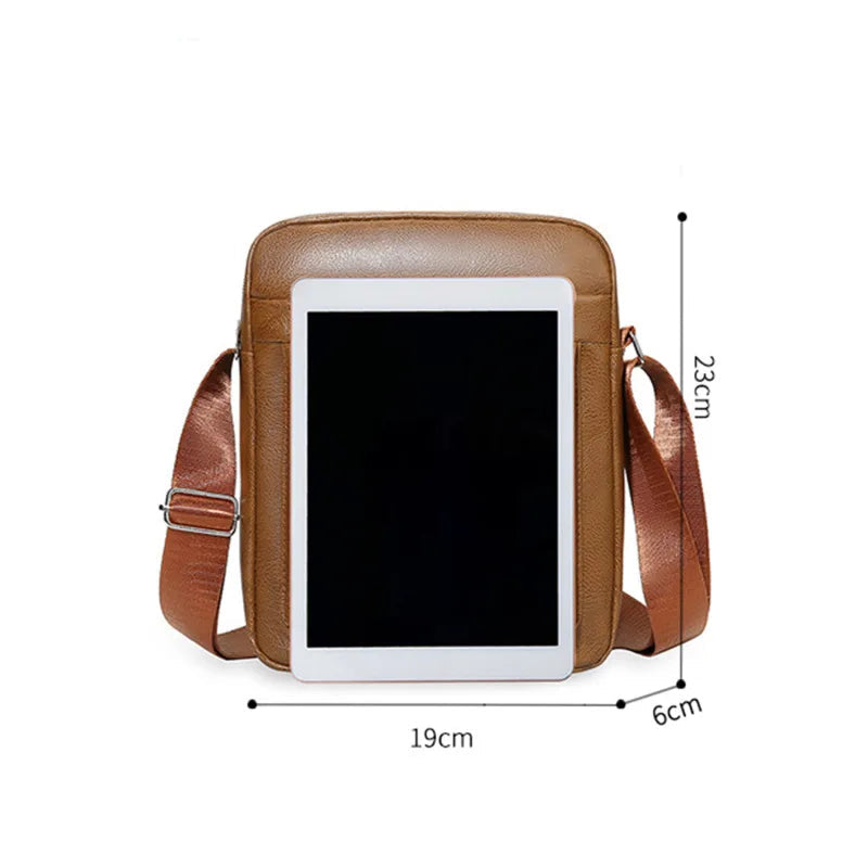 NORDVIK Waterproof PU Leather Crossbody Bag