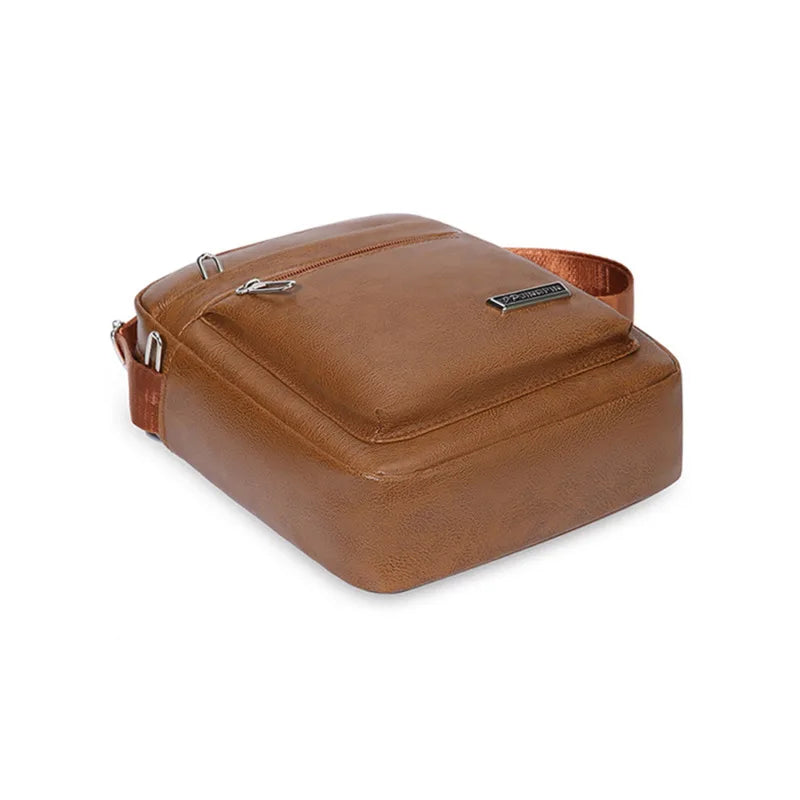 NORDVIK Waterproof PU Leather Crossbody Bag