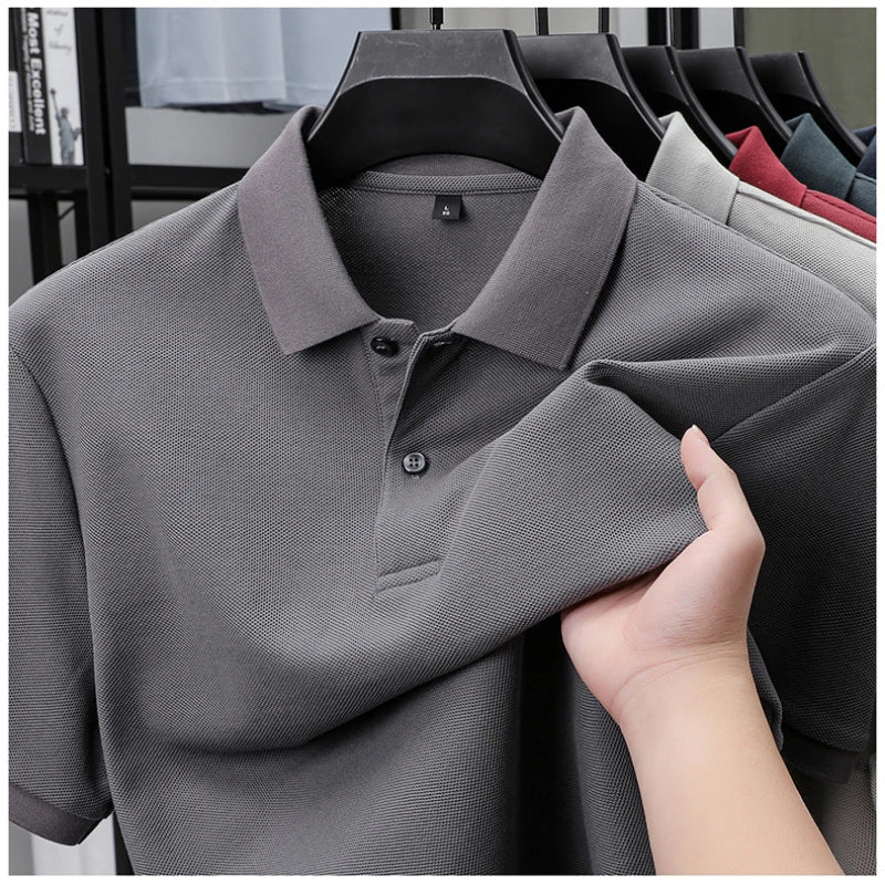 TESSO Breathable Cotton Polo