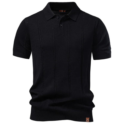 PIER Premium Stripe Golf Polo