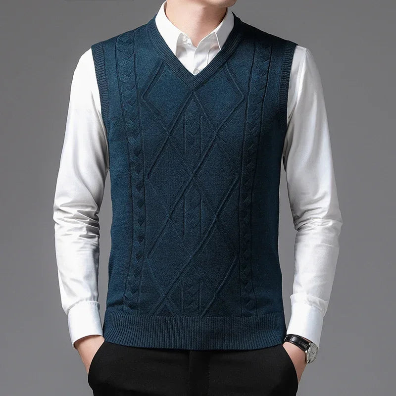 TUX Classic V-Neck Knit Vest