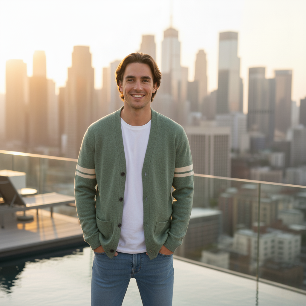 Strivon Classic Knit Cardigan