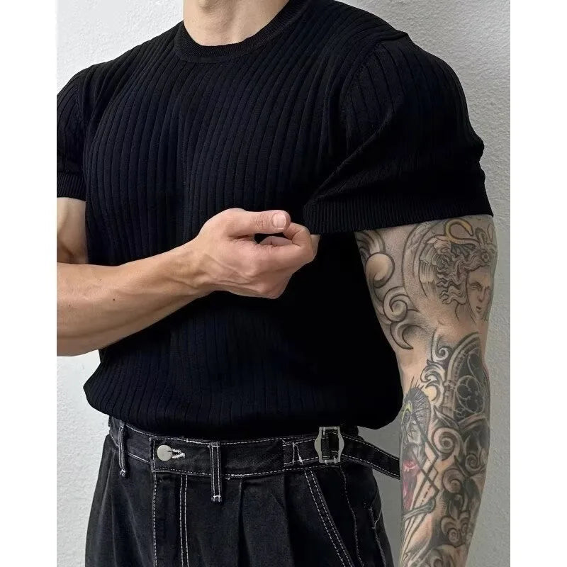 KAIX Premium Vertical-Ribbed Tee