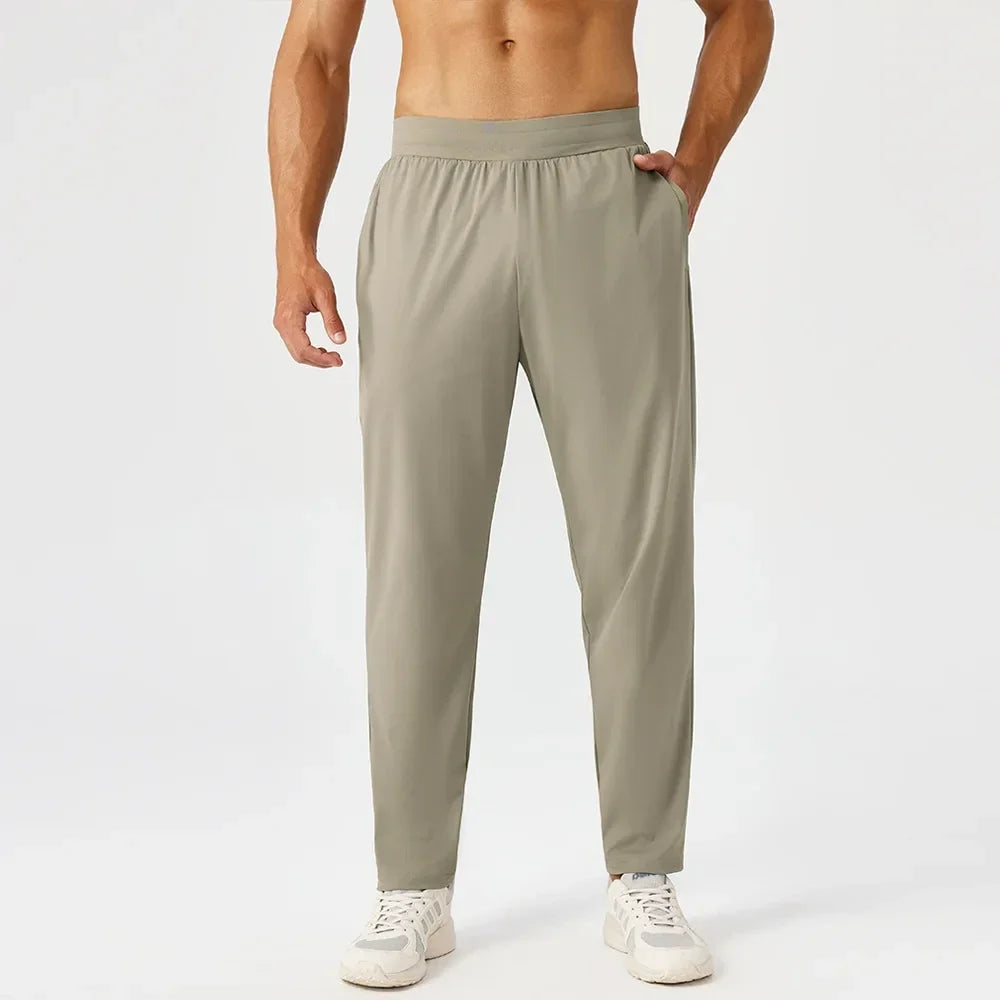 LUNIN Straight-leg Stretchy Comfort Pants