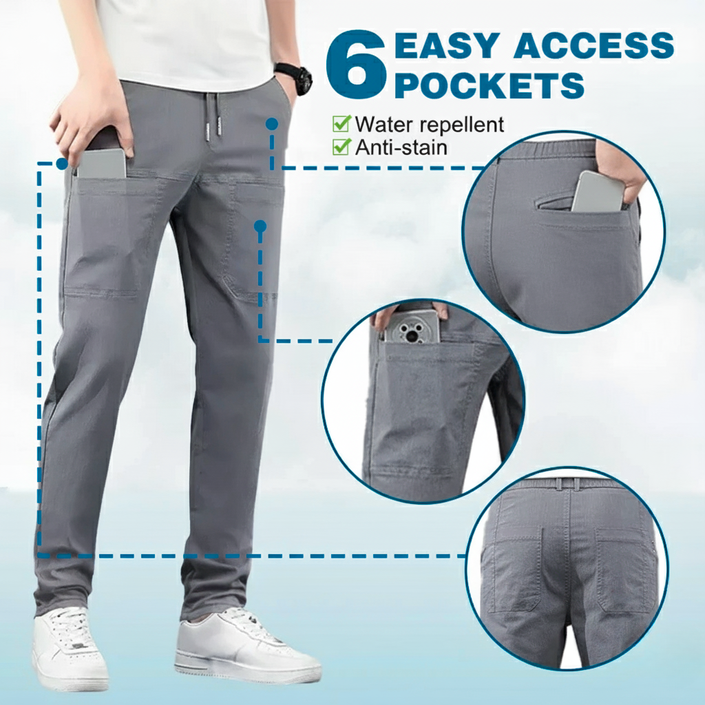 UtilityFlex Multi-pocket Cargo Pants