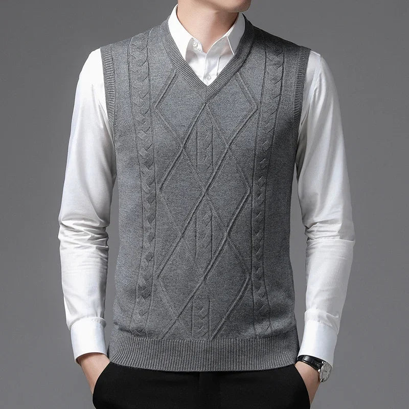 TUX Classic V-Neck Knit Vest