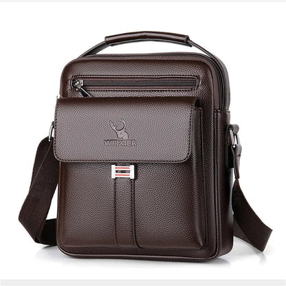 NORDVIK Waterproof PU Leather Crossbody Bag