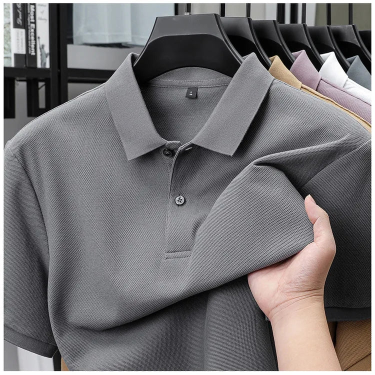 TESSO Breathable Cotton Polo