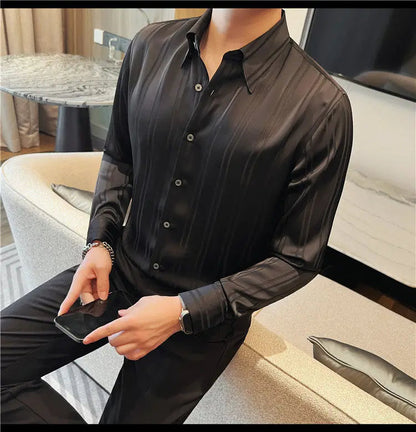 SOPRANO Luxury Striped Business Shirts