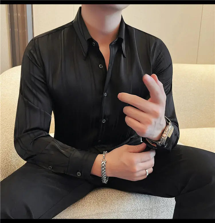 SOPRANO Luxury Striped Business Shirts