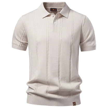 PIER Premium Stripe Golf Polo