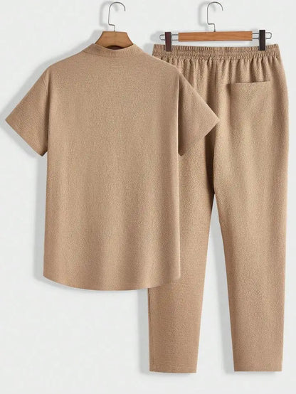 KOS Premium Melange Knit Summer Set