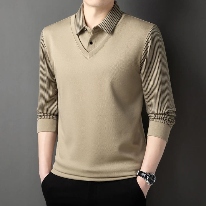 ROLAND Striped Dual Style Sweatshirt