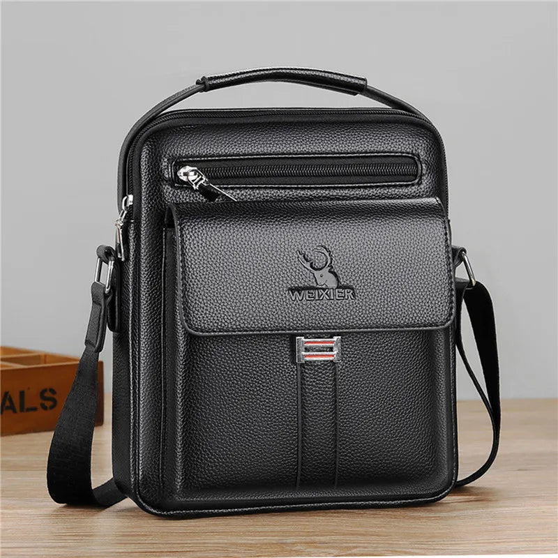 NORDVIK Waterproof PU Leather Crossbody Bag