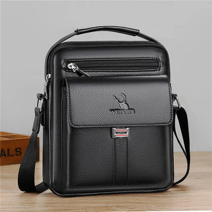 NORDVIK Waterproof PU Leather Crossbody Bag