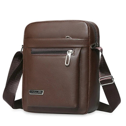 NORDVIK Waterproof PU Leather Crossbody Bag