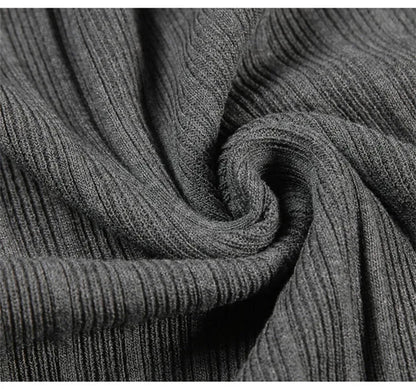 Baldwin Ribbed Mock Neck Tee