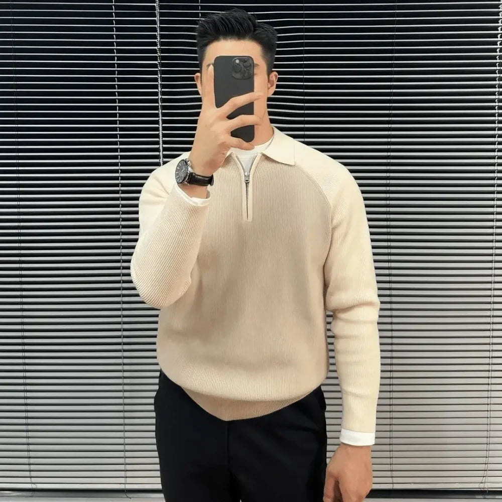 DANA Color Block Knitted Sweater