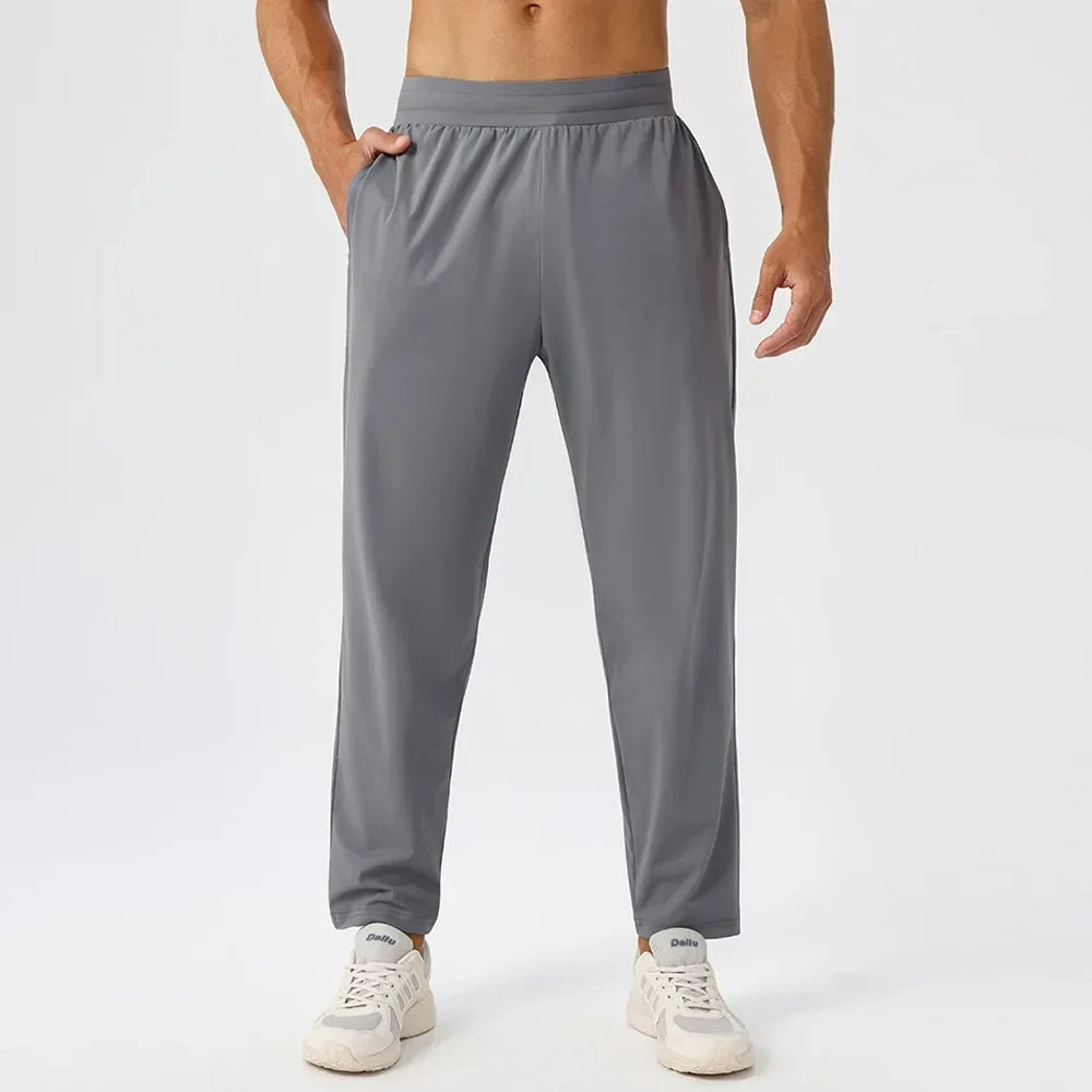 LUNIN Straight-leg Stretchy Comfort Pants