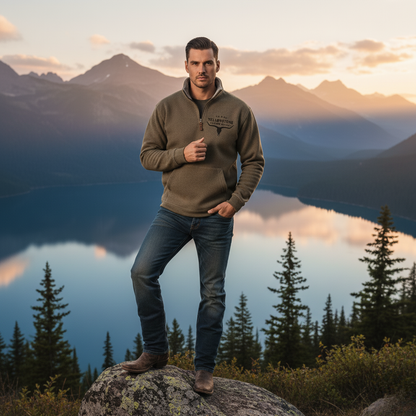 Bronco Half-Zip fleece Jacket
