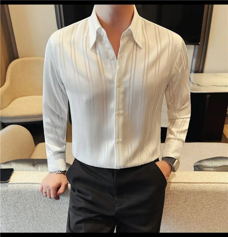 SOPRANO Luxury Striped Business Shirts
