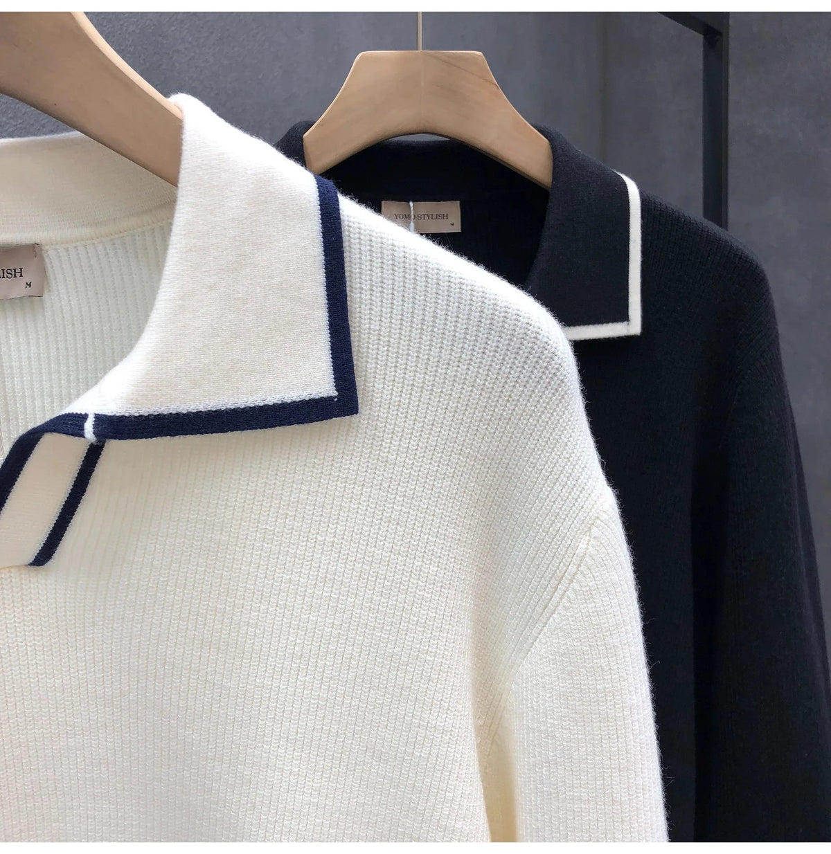 DERRIK Vertical Rib Knit Shirt