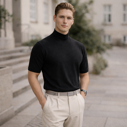ALTO Men's Mock Neck T-Shirt