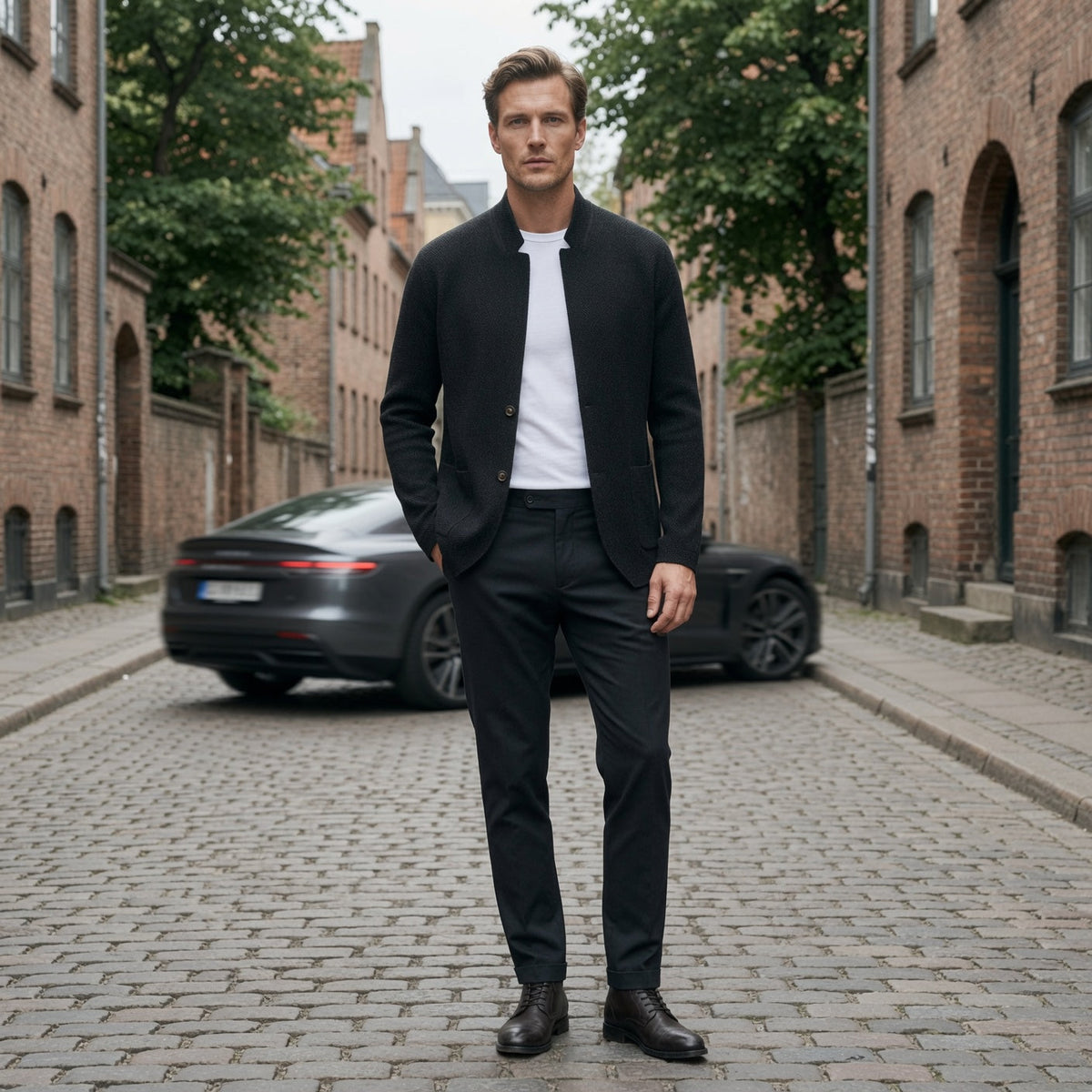ANDERS Knitted Casual Cardigan