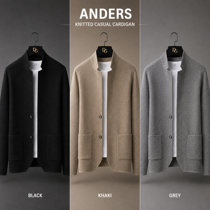 ANDERS Knitted Casual Cardigan