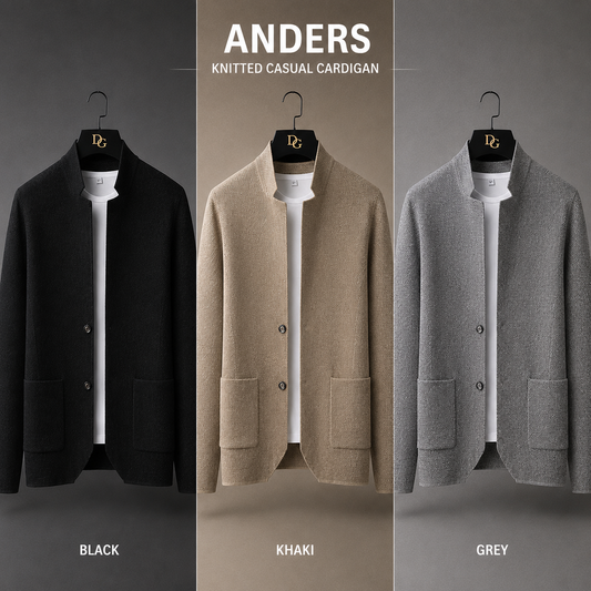 ANDERS Knitted Casual Cardigan