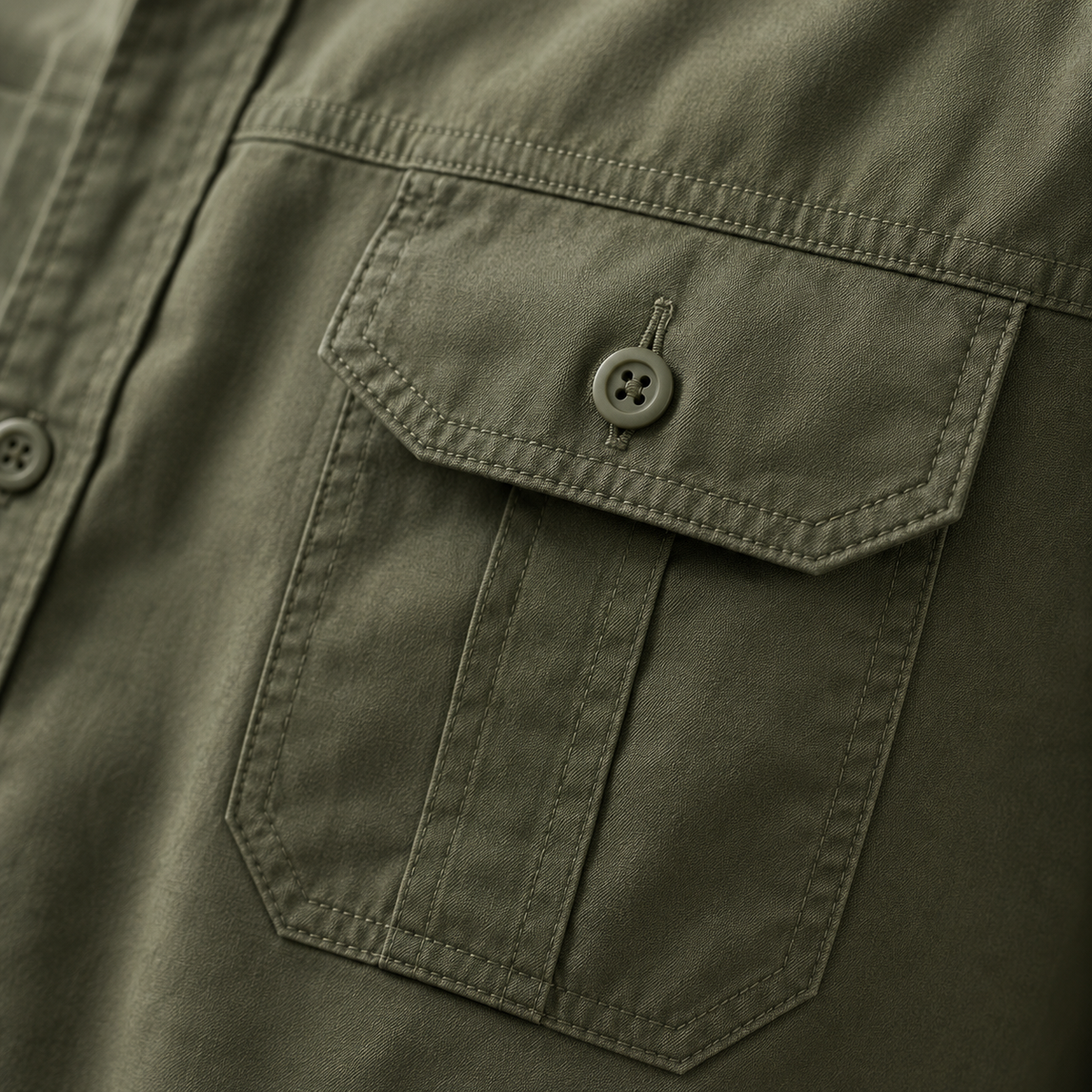 ANXON Double Pocket Polo Shirt