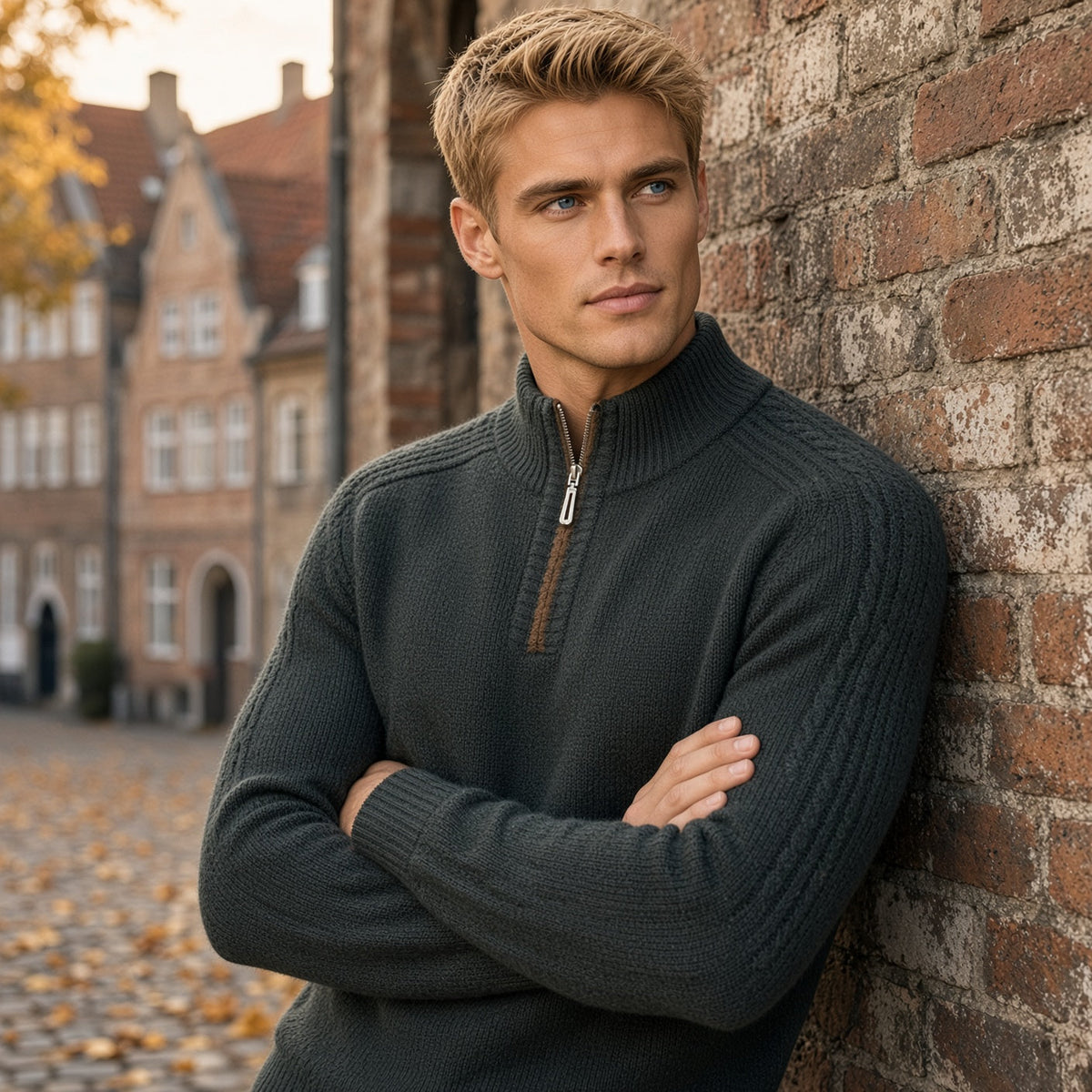 ARRON Casual Knit Sweater