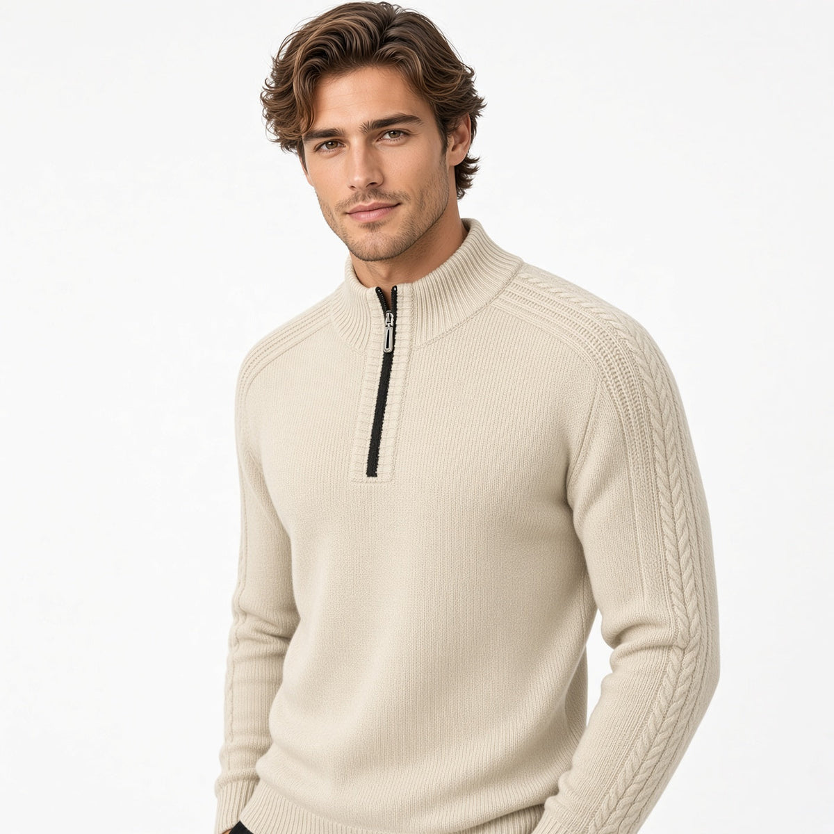 ARRON Casual Knit Sweater