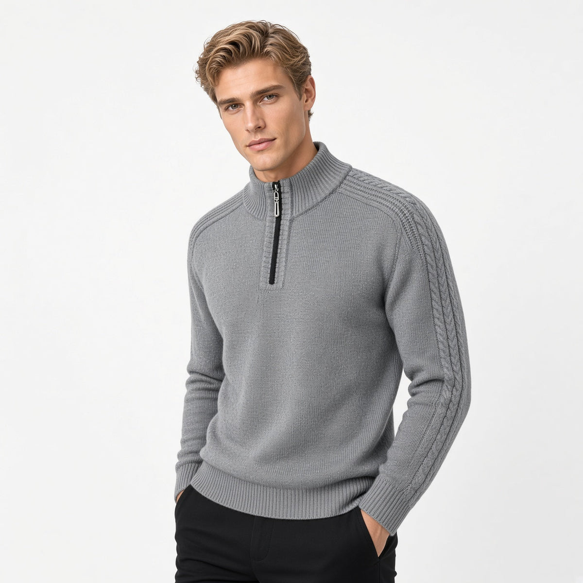 ARRON Casual Knit Sweater