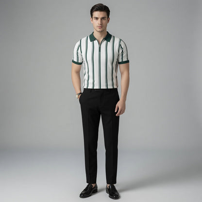 ASHTON Premium Zipper Polo