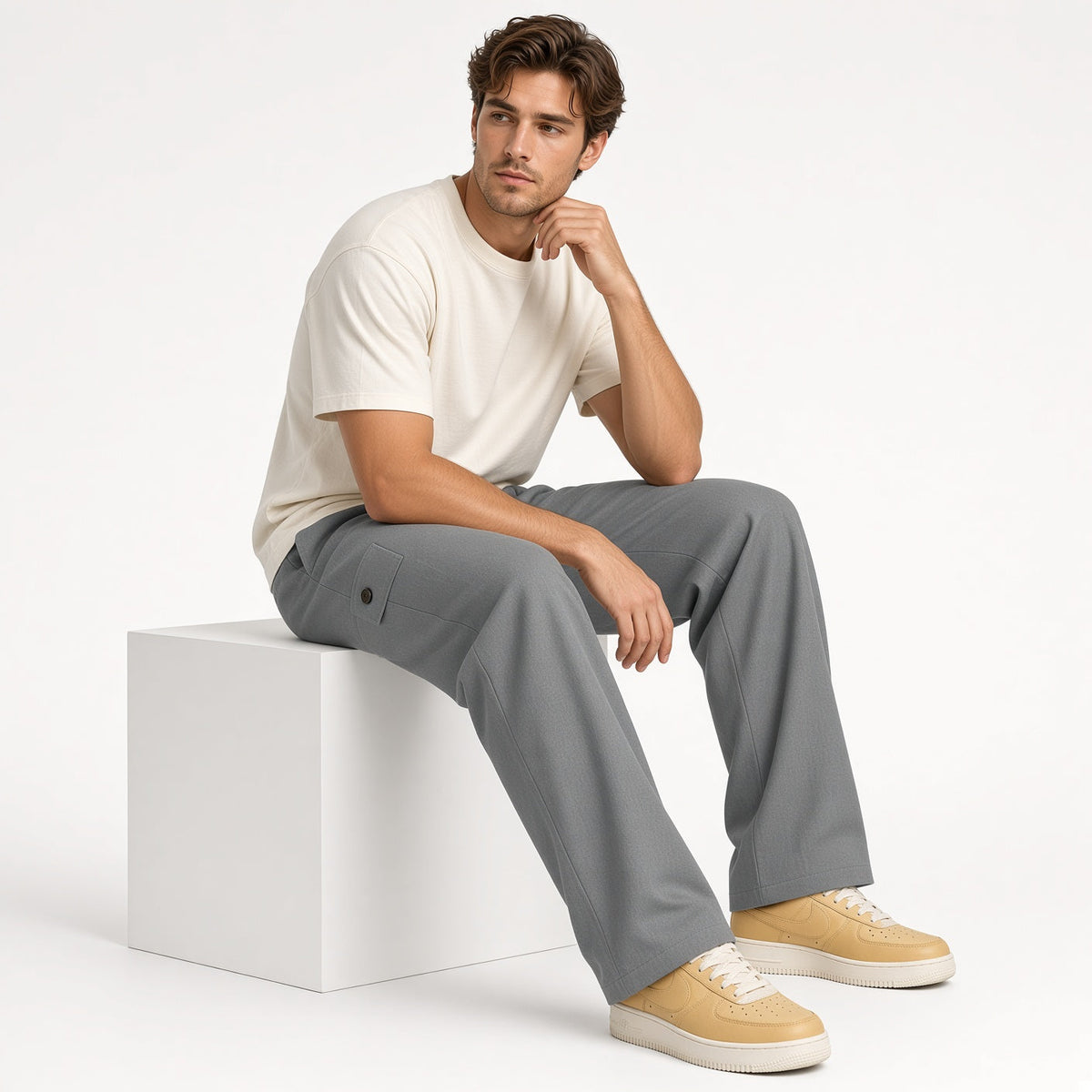 CARU Comfy Wide Leg Pants