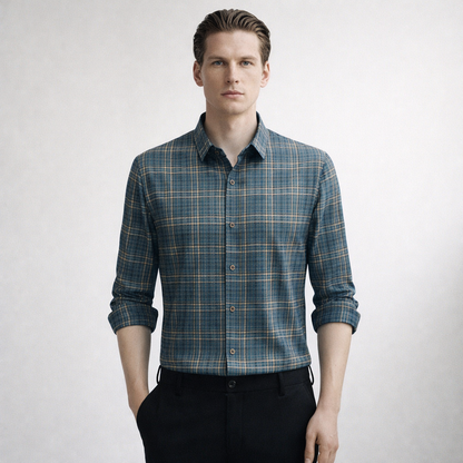 Nexford Plaid Long Sleeve Shirt