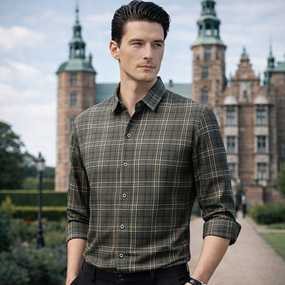 Nexford Plaid Long Sleeve Shirt