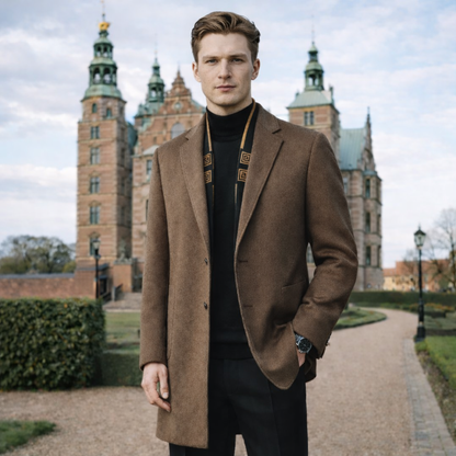 Versailles Luxe Wool Double-layer Overcoat