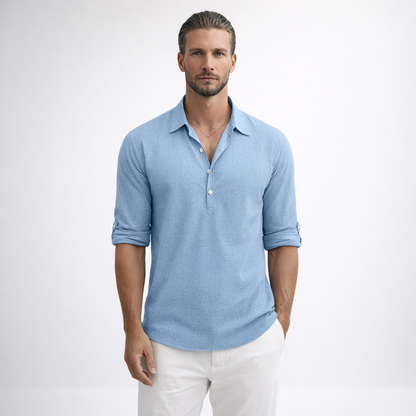 Preston™ Classic Cotton & Linen Shirt