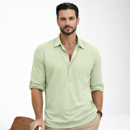 Preston™ Classic Cotton & Linen Shirt