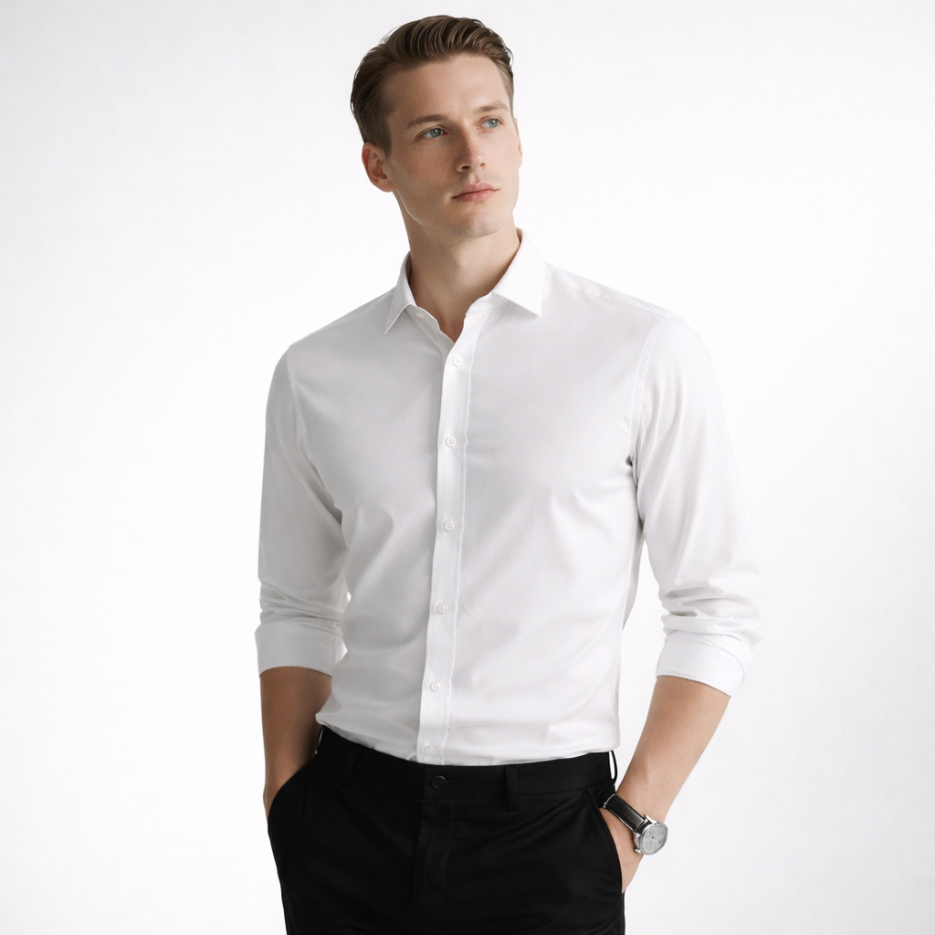 Super Stretchy Body-fit formal Shirts